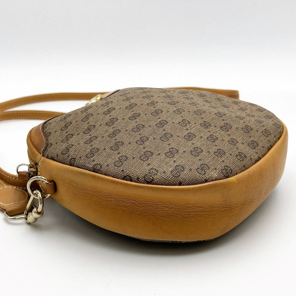 Gucci 007-400 Shoulder Bag, Micro GG PVC, Beige, Old Gucci