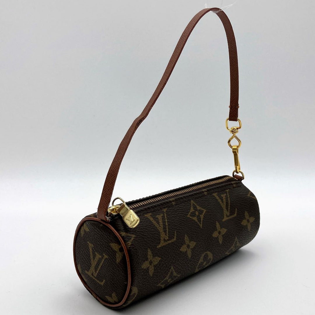 Louis Vuitton Pouch attached to the old Papillon Monogram