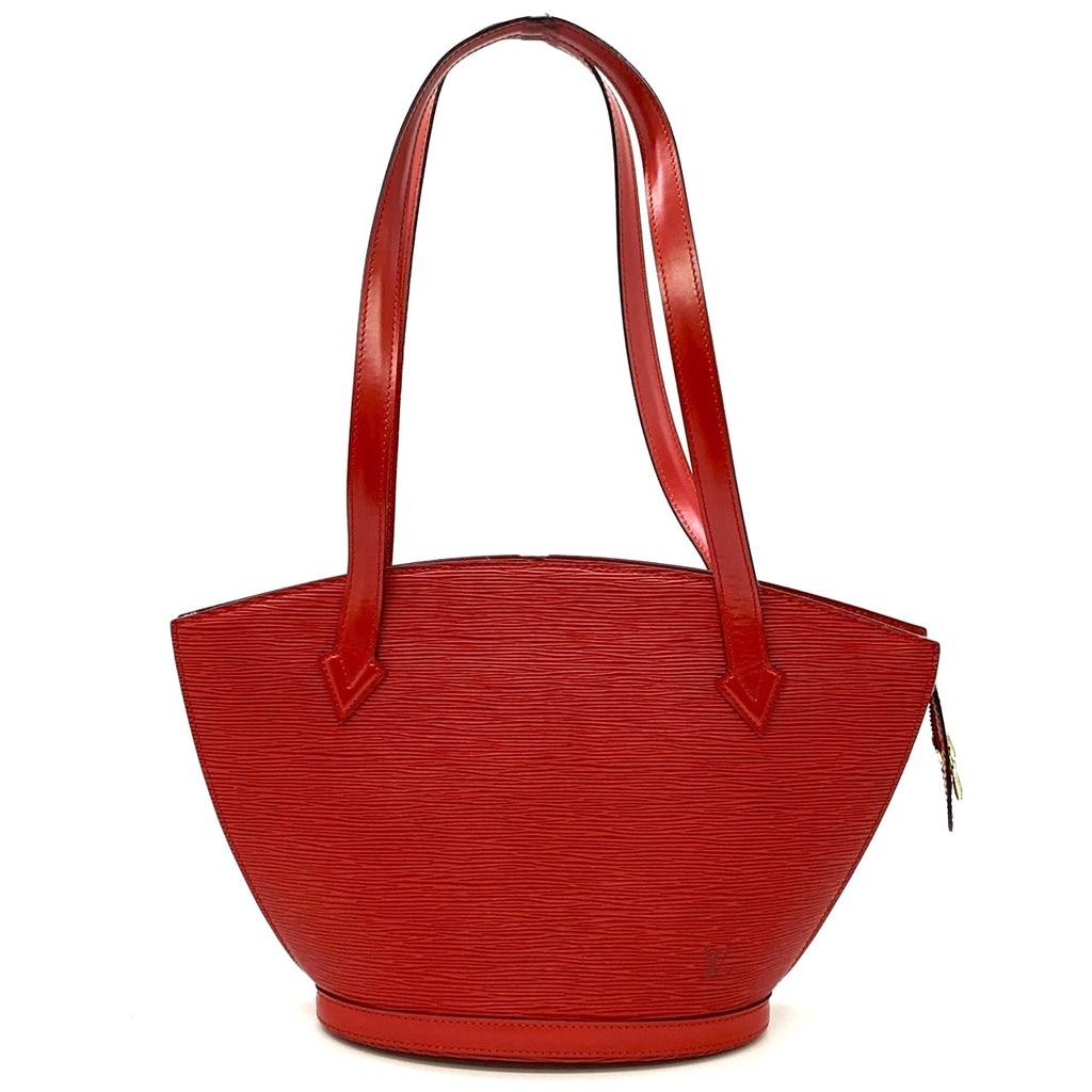 LOUIS VUITTON Saint Jacques PM M52337 Shoulder Bag, Epi Leather, Castilian Red, Women's PRE-OWNED