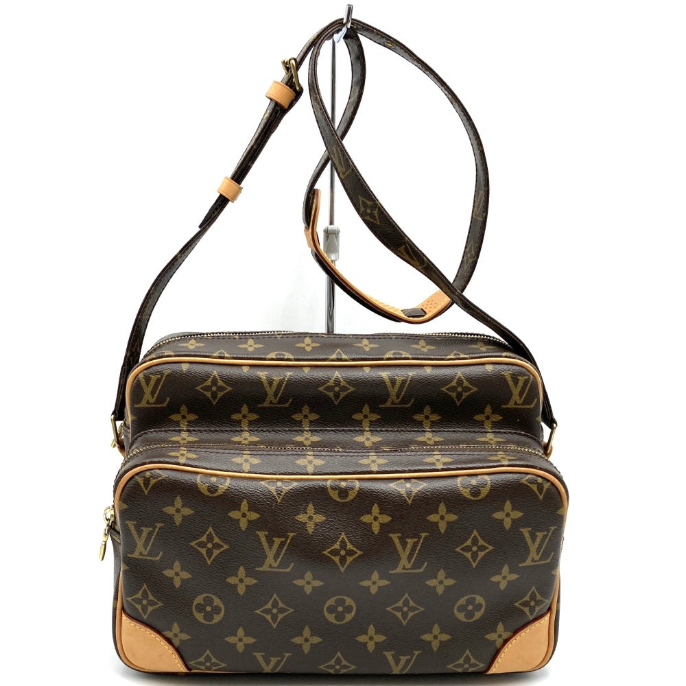Louis Vuitton M45244 Nile Shoulder Bag, Crossbody, Brown Monogram, Vintage