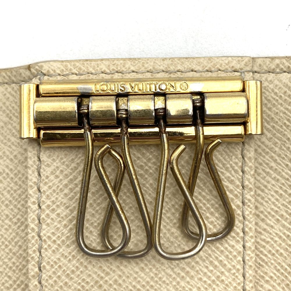 LOUIS VUITTON N60020 Multicles 4 Key Case Damier Azur Women's Brand PRE-OWNED
