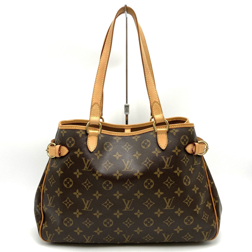 LOUIS VUITTON Batignolles Horizontal Monogram Handbag, Brown, No Stickiness, M51154 Louis Vuitton