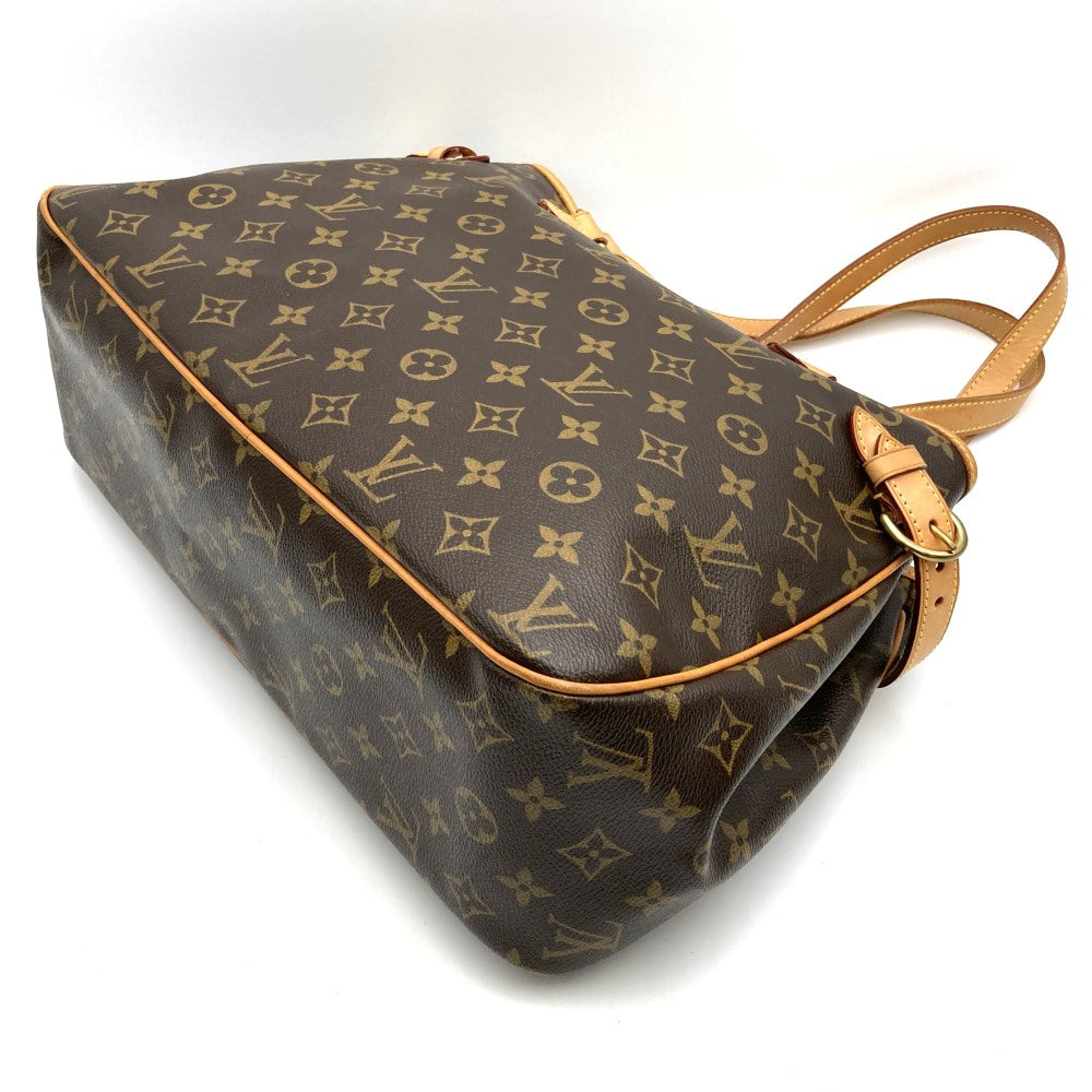 LOUIS VUITTON Batignolles Horizontal Monogram Handbag, Brown, No Stickiness, M51154 Louis Vuitton