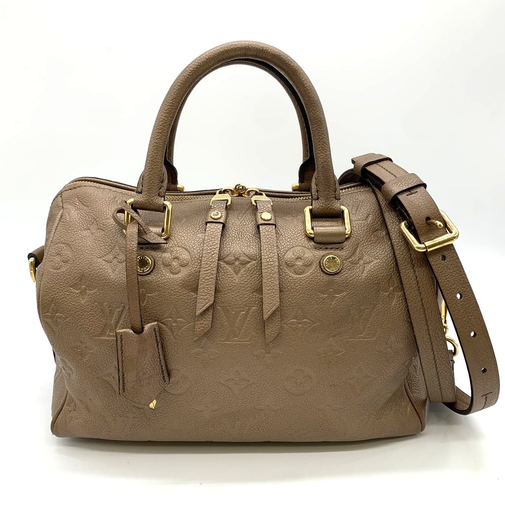 LOUIS VUITTON Speedy 25 Bandoulière M41019 Shoulder Bag Monogram Empreinte Brown Women's PRE-OWNED