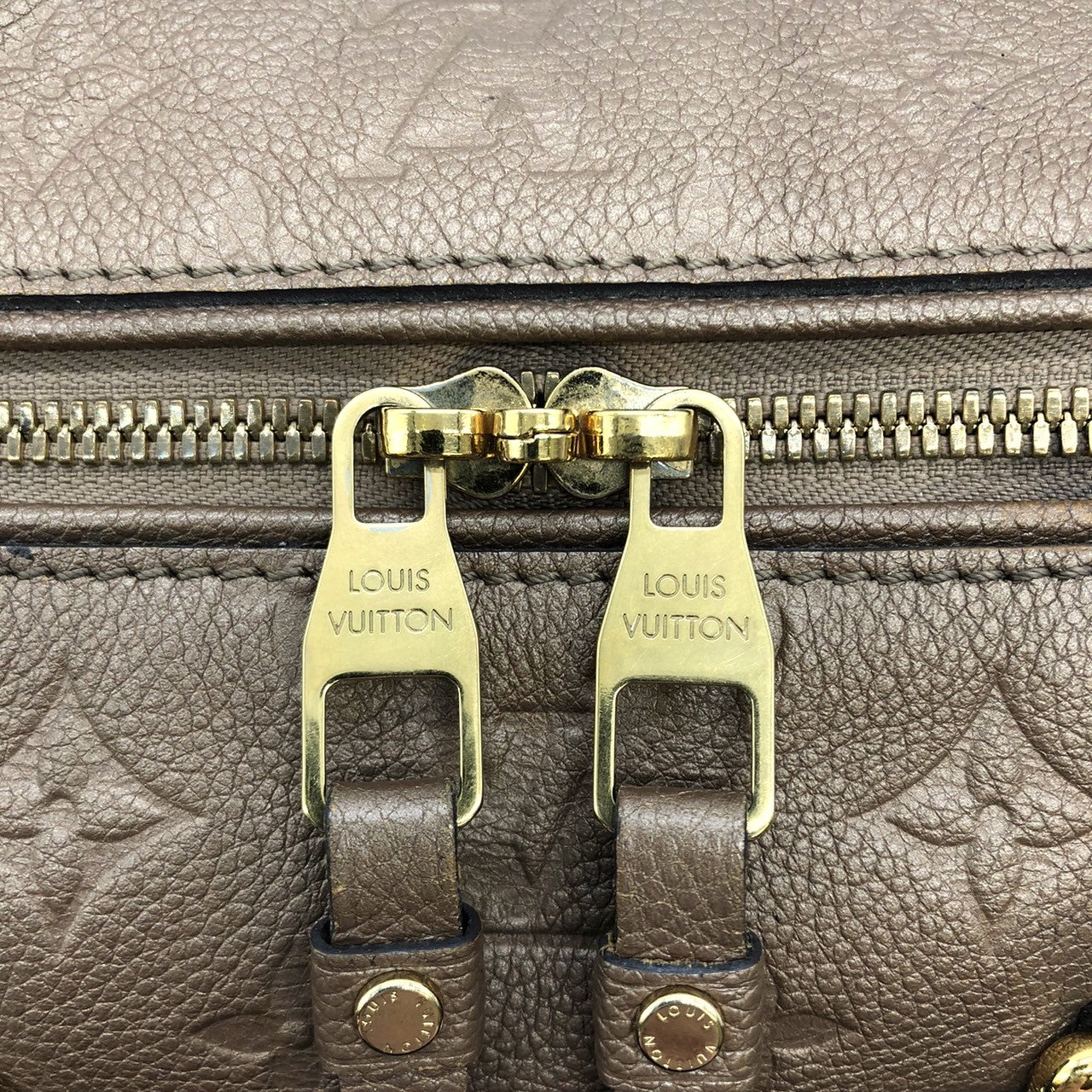 LOUIS VUITTON Speedy 25 Bandoulière M41019 Shoulder Bag Monogram Empreinte Brown Women's