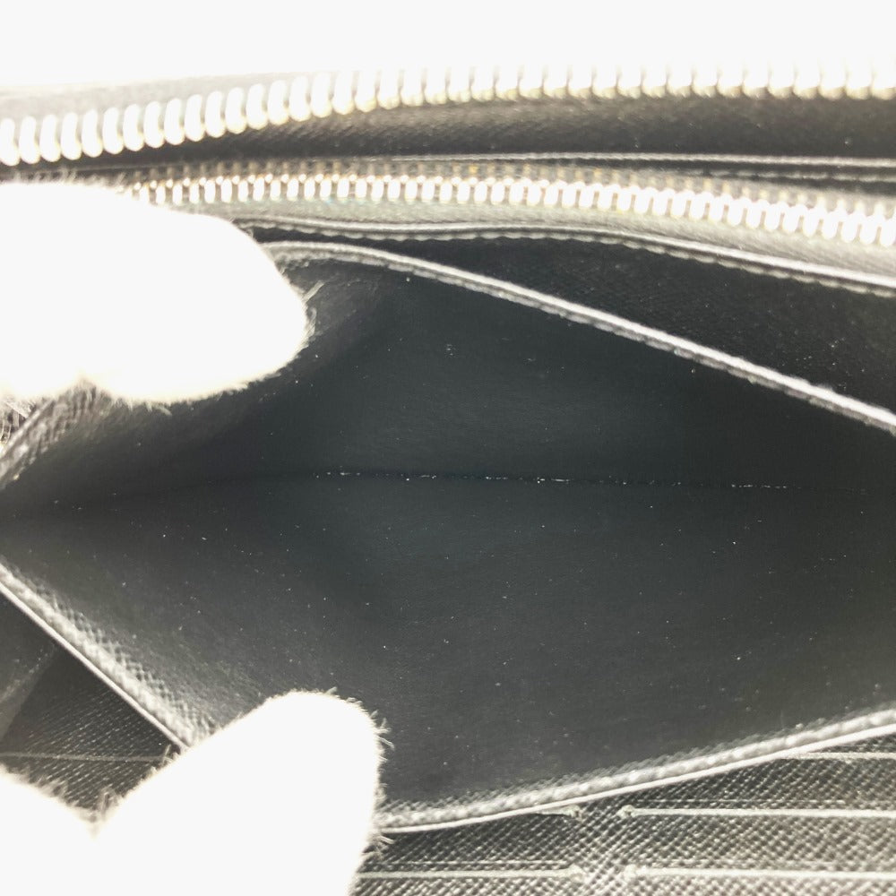 LOUIS VUITTON Louis Vuitton Zippy Wallet Round Long Wallet Epi Leather Noir Silver Hardware Black M60072 Men's Women's Fashion