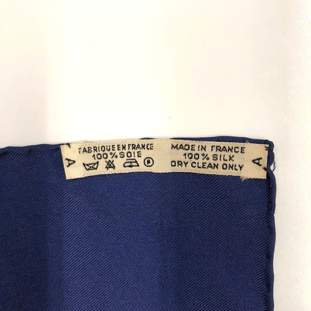 HERMES Carre 90 LA PROMENADE DE LONGCHAMPS (A Walk to Longchamp) Silk Scarf, Navy, Women's PRE-OWNED