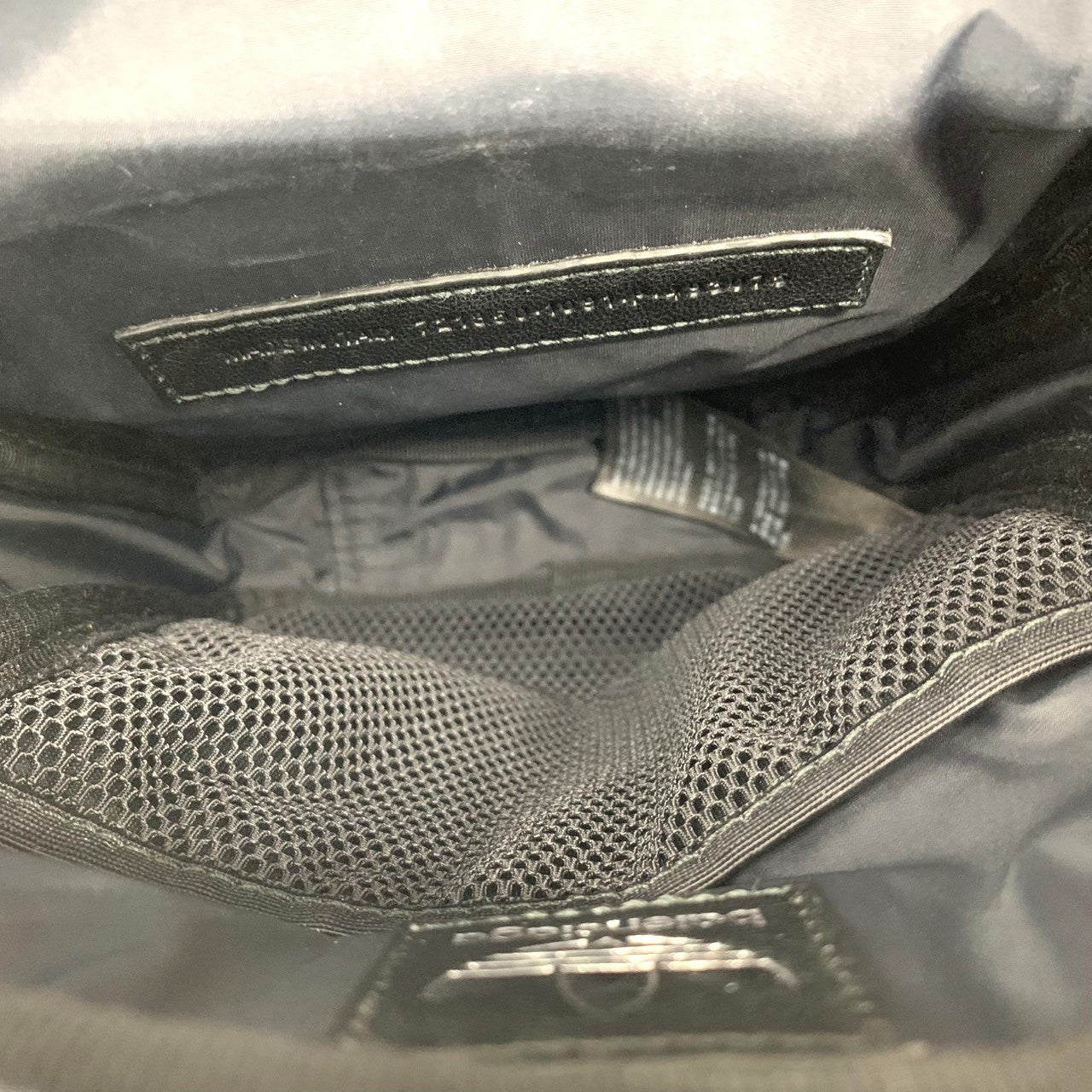 BALENCIAGA x adidas Collaboration Balenciaga Adidas Small Messenger Bag/Crossbody/Shoulder Bag Black 721850