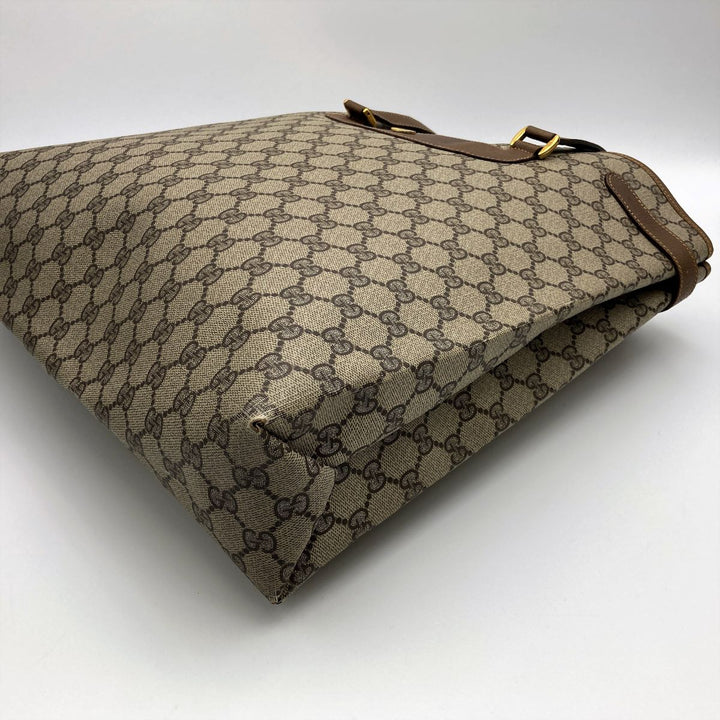Gucci 39 02 061 GG Supreme Totes Shoulder bags PVC Beige
