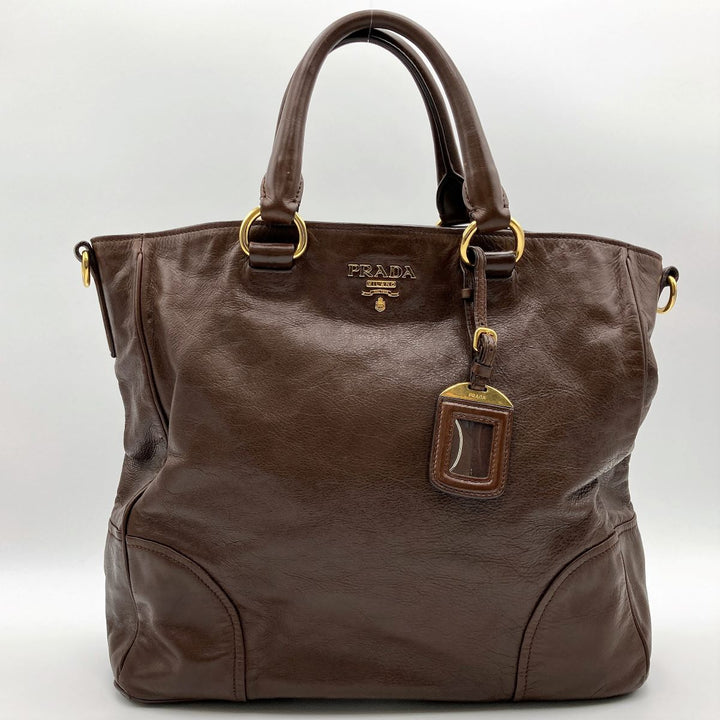 Prada Bag Leather Brown