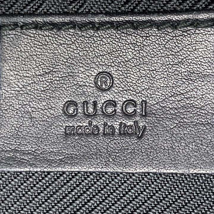 Gucci 07198 Pouch GG Canvas Black