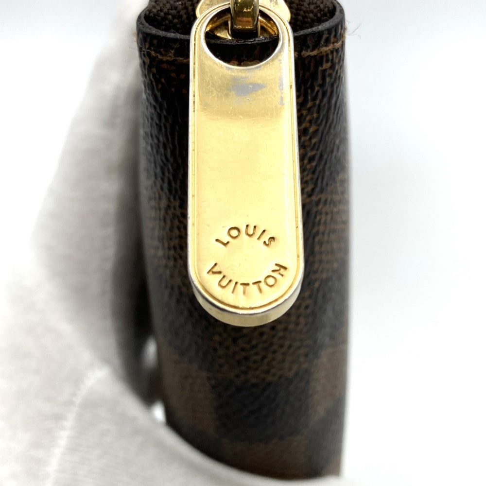 LOUIS VUITTON N60015 Zippy Wallet Land Zip Long Wallet Damier Men's Women's Wallet USED