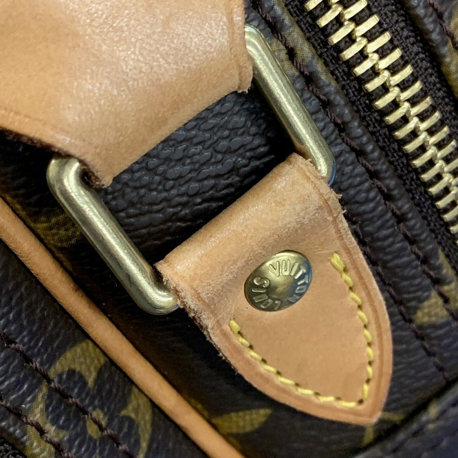 Louis Vuitton M45254 Reporter PM Crossbody Shoulder Bag Brown Monogram Women's LOUIS VUITTON