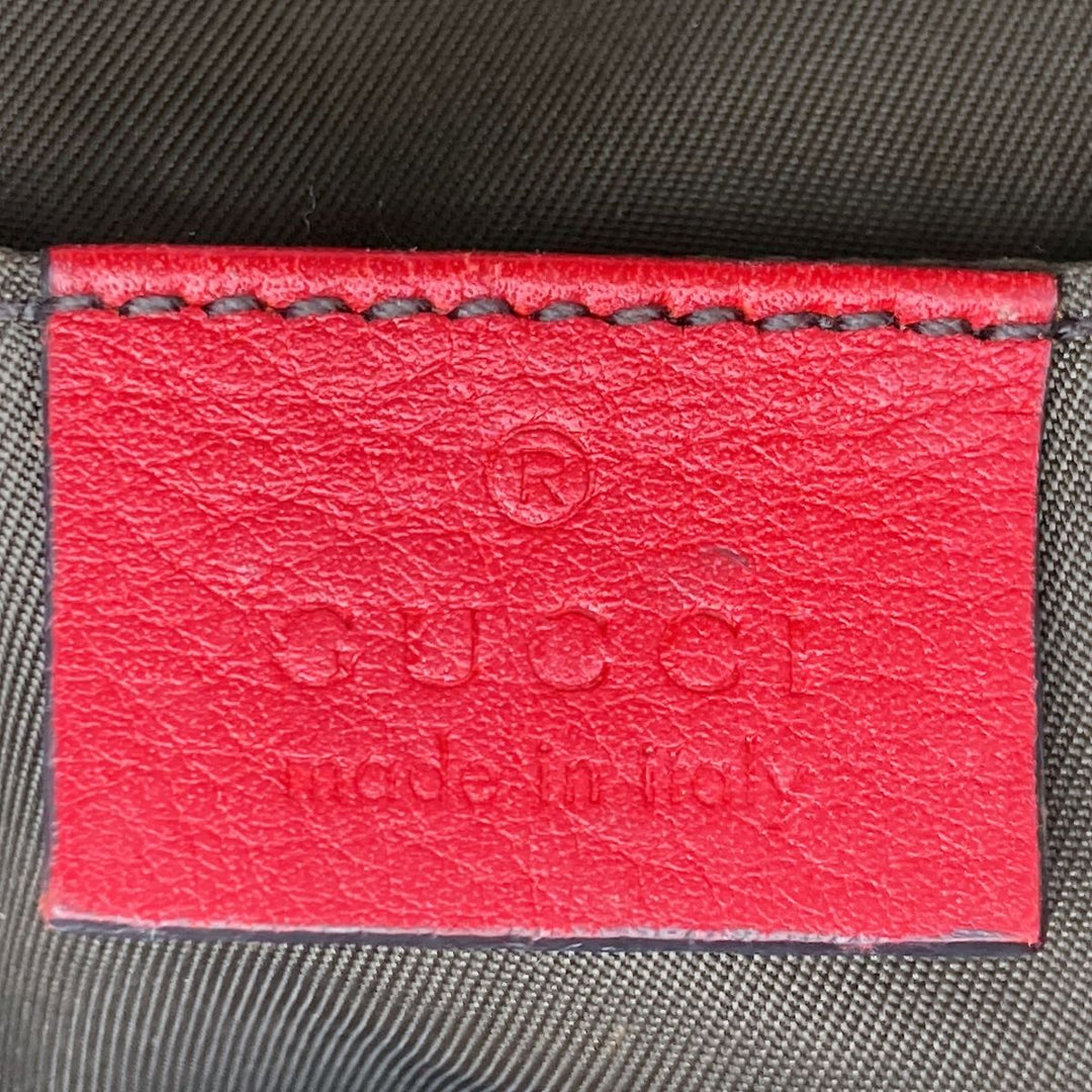 Gucci 308636 Soho Pouch Calf Red