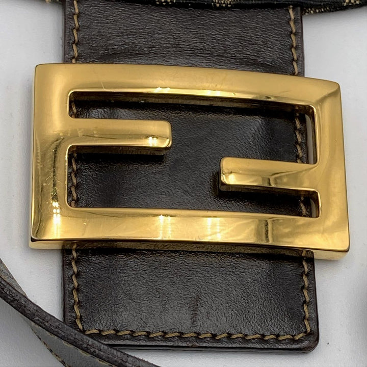 Fendi Mamma bucket Handbags Zucca Brown