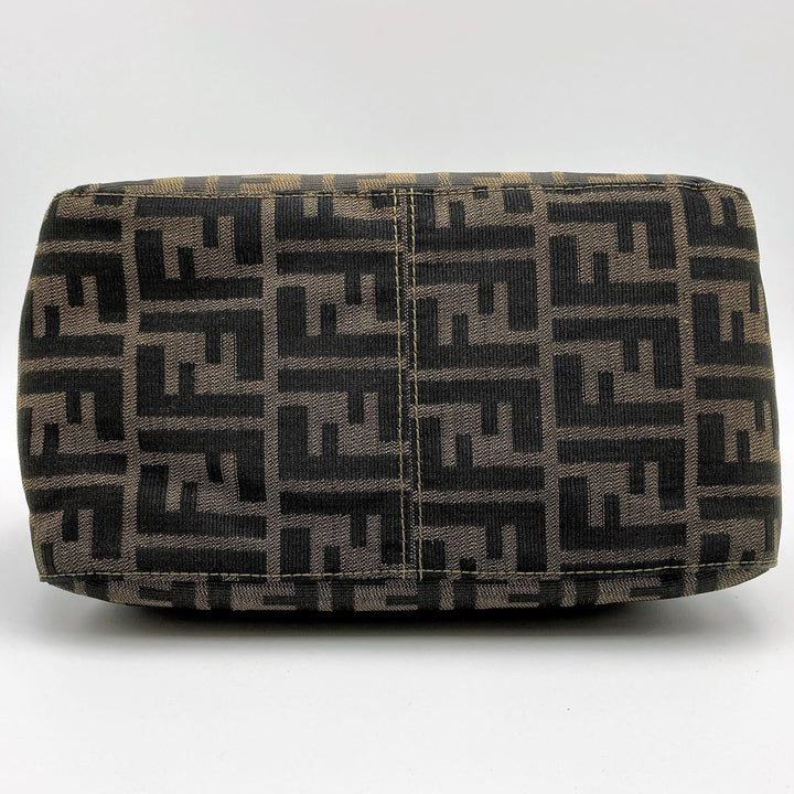 Fendi Mamma bucket Handbags Zucca Brown