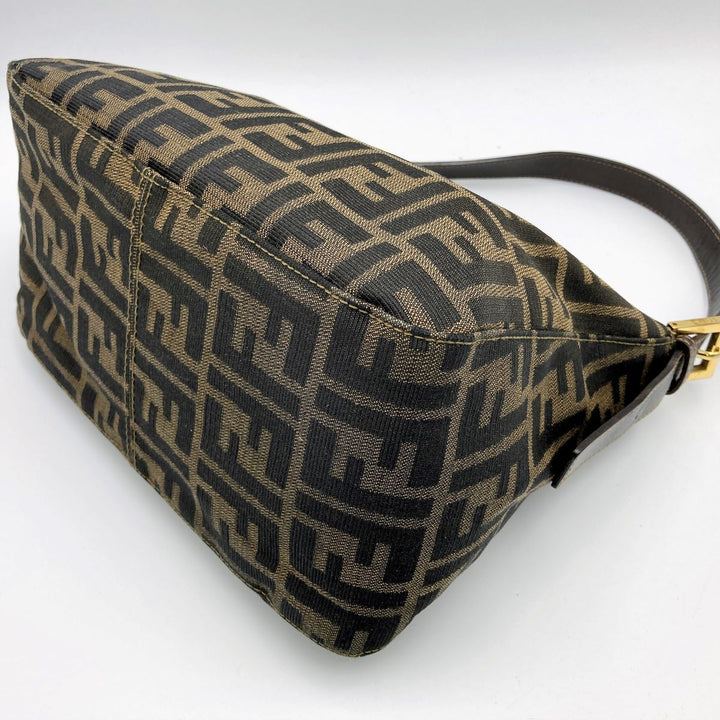 Fendi Mamma bucket Handbags Zucca Brown