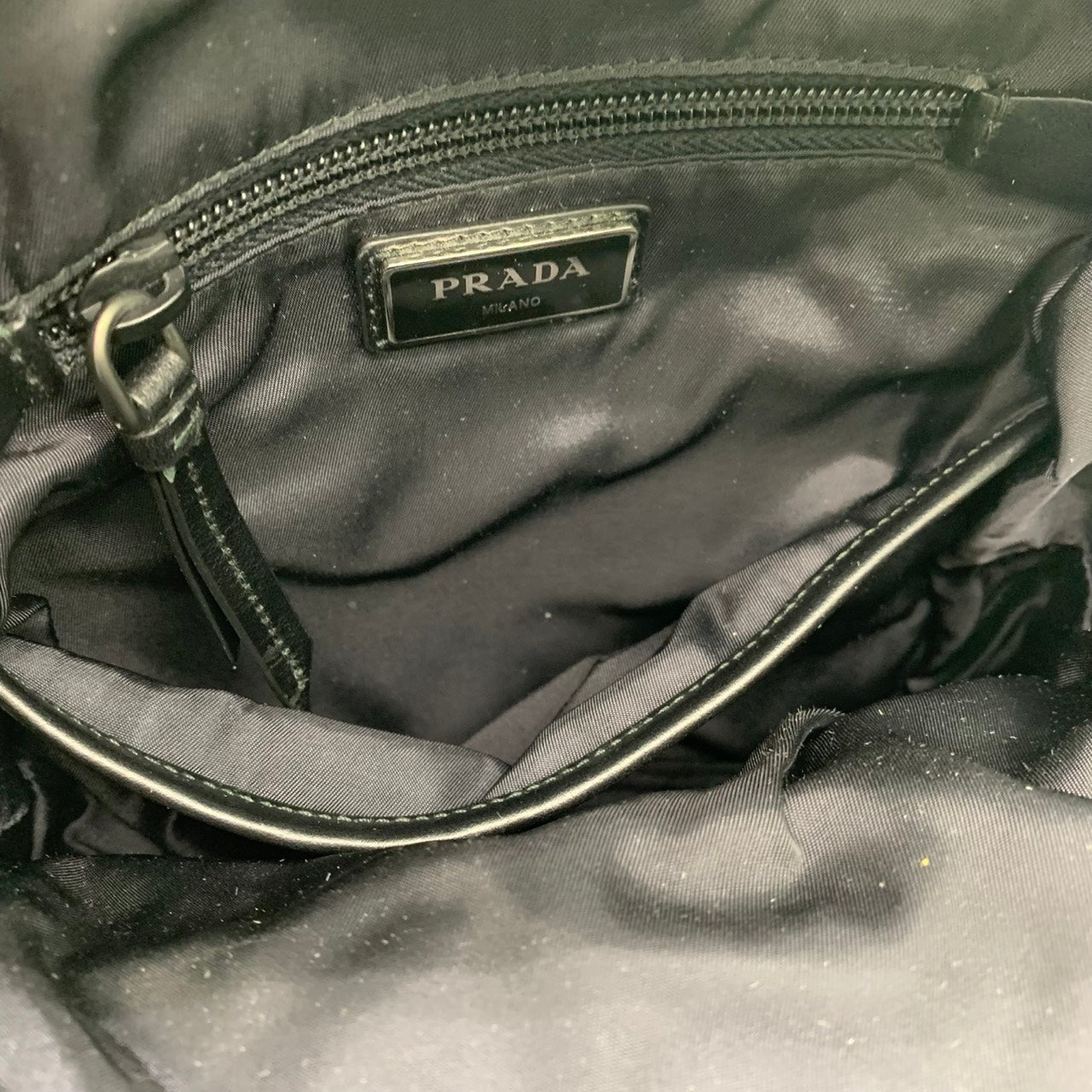 PRADA Prada body bag in fluorescent green nylon for men and women