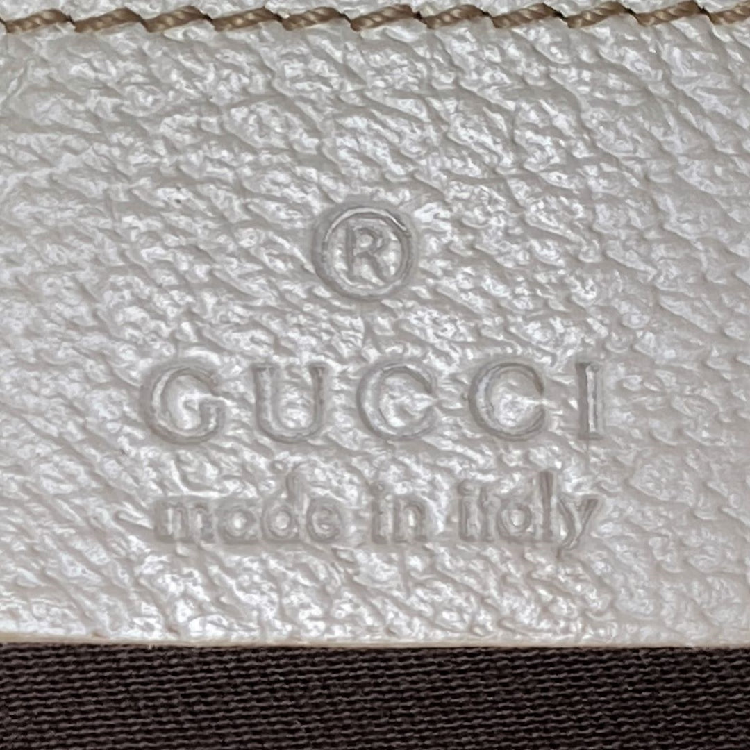 Gucci 153009 GG Shoulder bags Canvas Brown×White