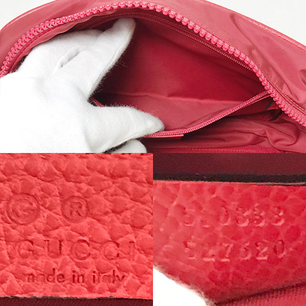 GUCCI [Gucci] 510338 GG Line Second Bag Nylon Ladies