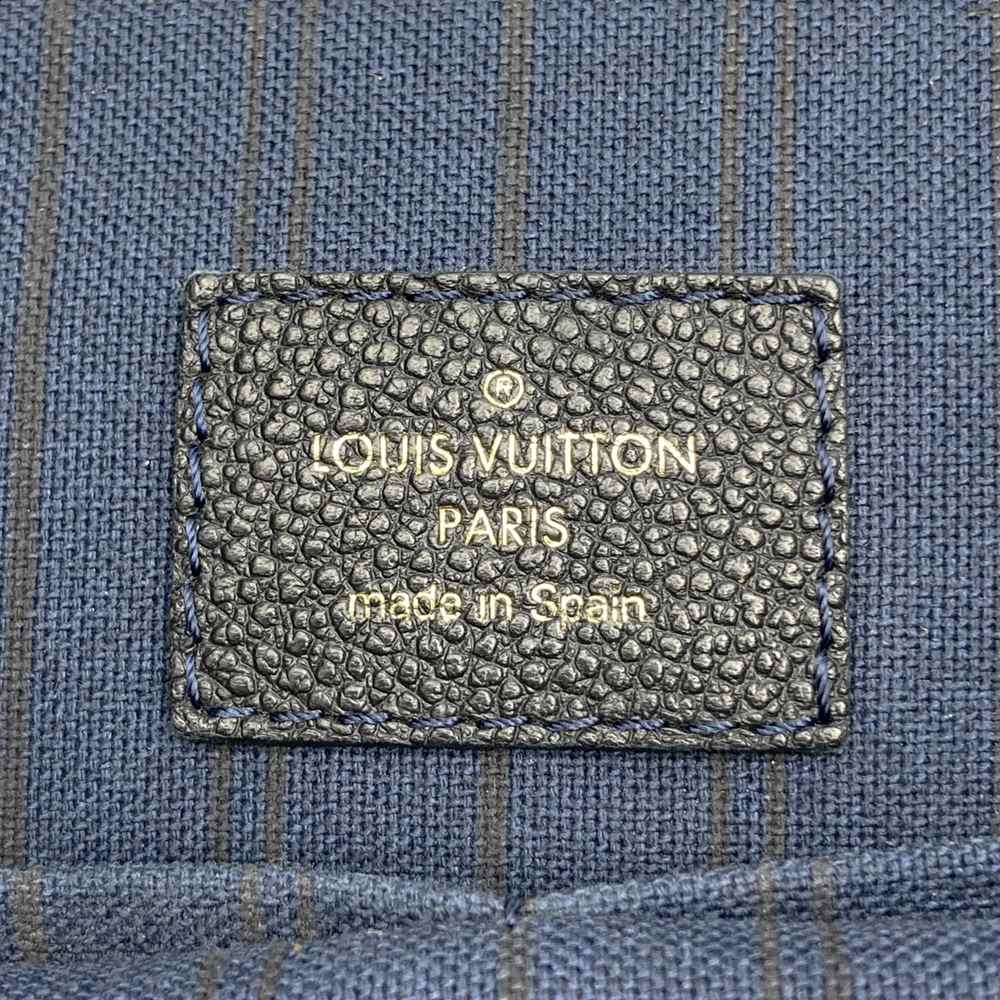 LOUIS VUITTON M40808 Empreinte Metis Handbag Black Monogram Empreinte Used