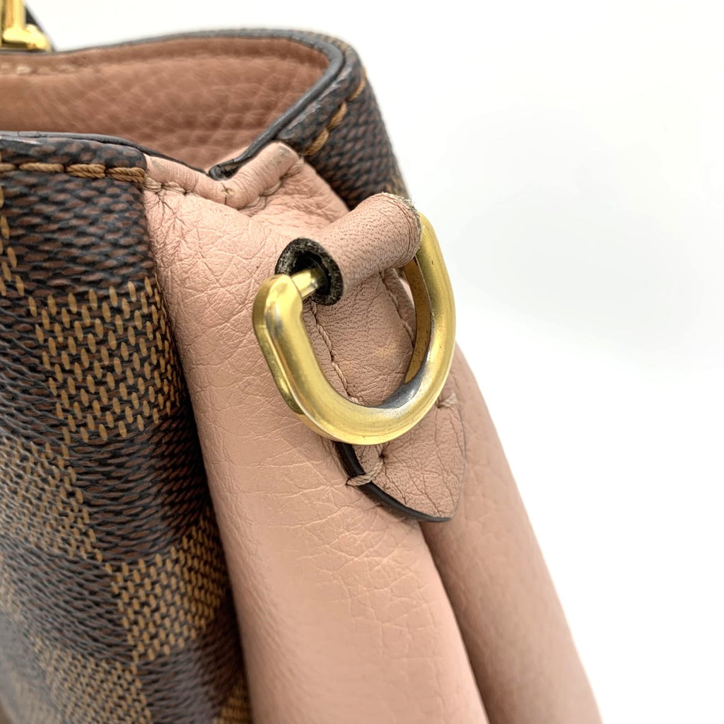 LOUIS VUITTON Brittany Handbag, Crossbody Shoulder Bag, 2-Way, Damier Brown, Women's, N41674, Louis Vuitton
