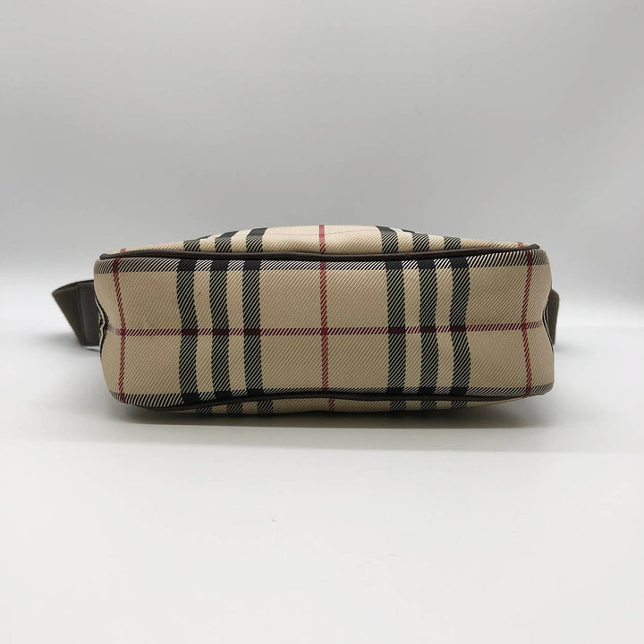 Burberry Nova check  Shoulder bags  Beige×Brown