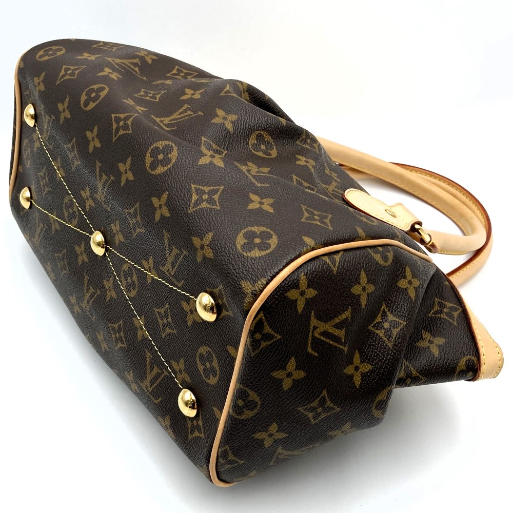 LOUIS VUITTON M40143 Tivoli PM Handbag Tote Bag Monogram Brown Women's Men's Vintage PRE-OWNED Gift Fashion