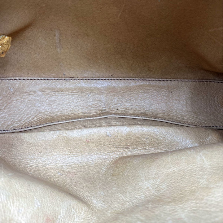Gucci 001 261 Old Gucci GG Supreme Shoulder bags PVC Brown