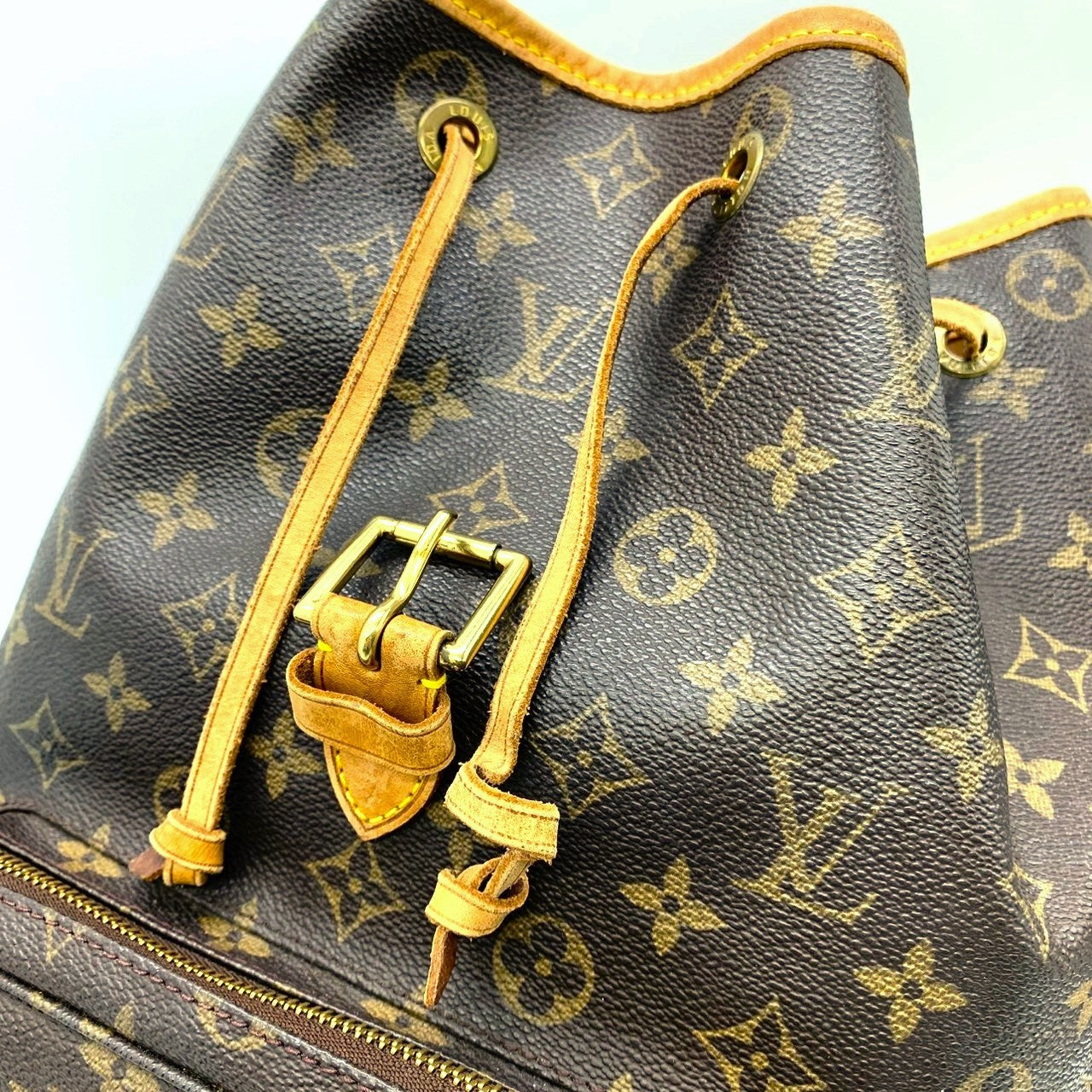 LOUIS VUITTON Montsouris GM M51135 Backpack/Daypack, Monogram Canvas, Brown, Women's PRE-OWNED