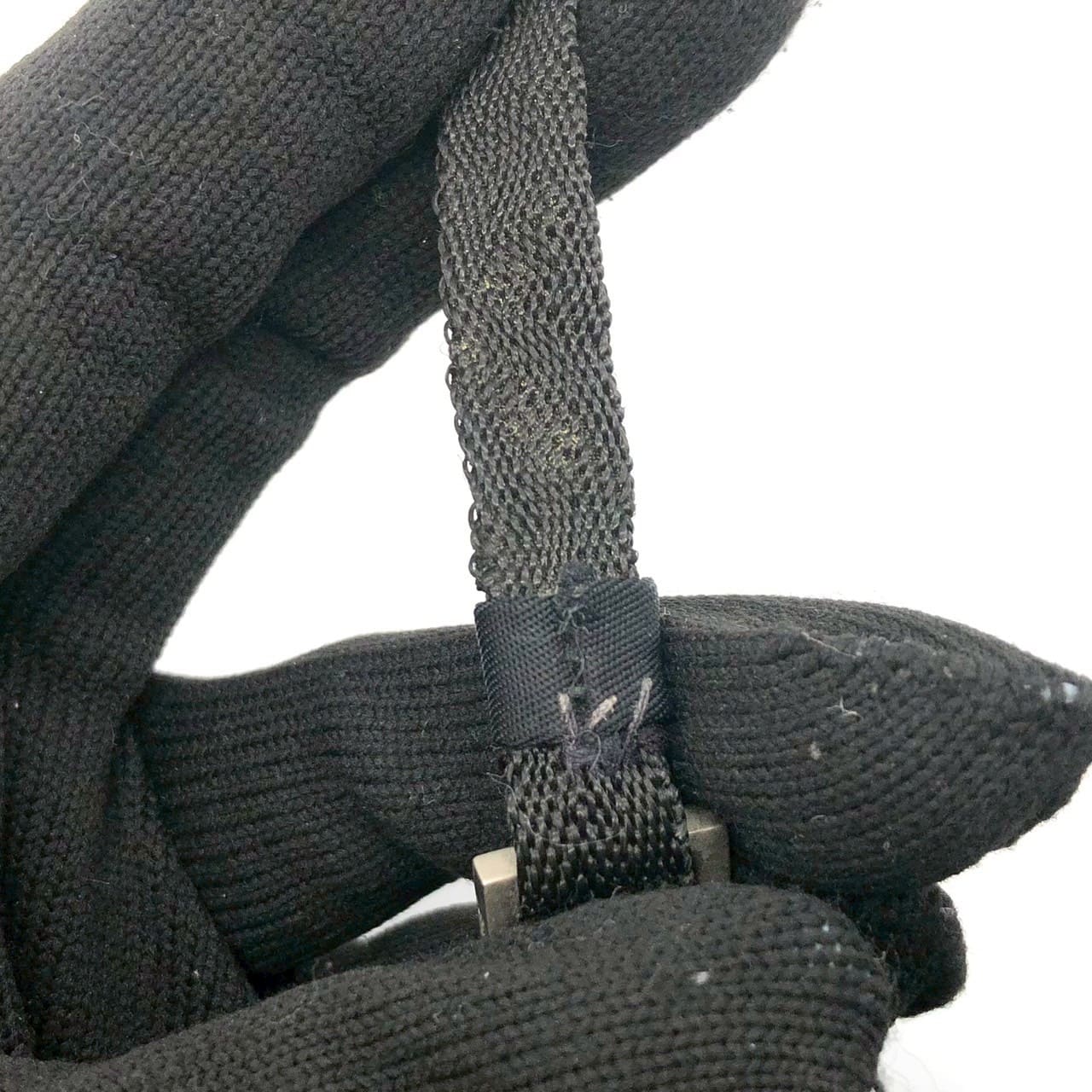 PRADA Prada Accessory Pouch Handbag Nylon Black Women's Handbag Men's