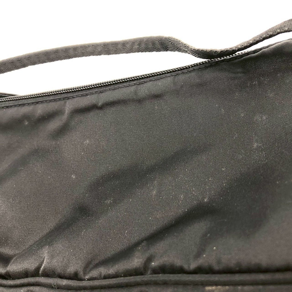 PRADA Prada Accessory Pouch Handbag Nylon Black Women's Handbag Men's