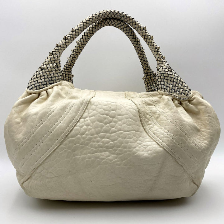 Fendi 8BR511 Spy bag Handbags Beige White