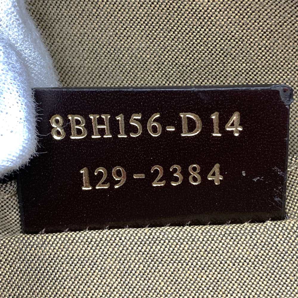 FENDI 8BH156 Zucca Handbag Tote Bag Canvas Brown Red Women's