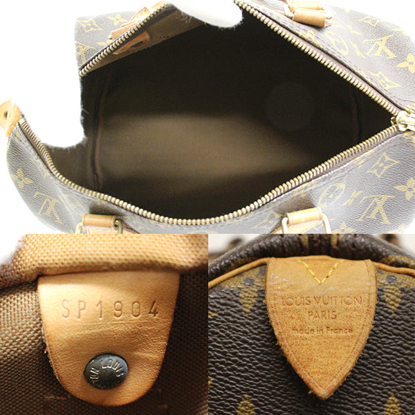 LV M41526/Speedy 30 (old) Handbag Monogram