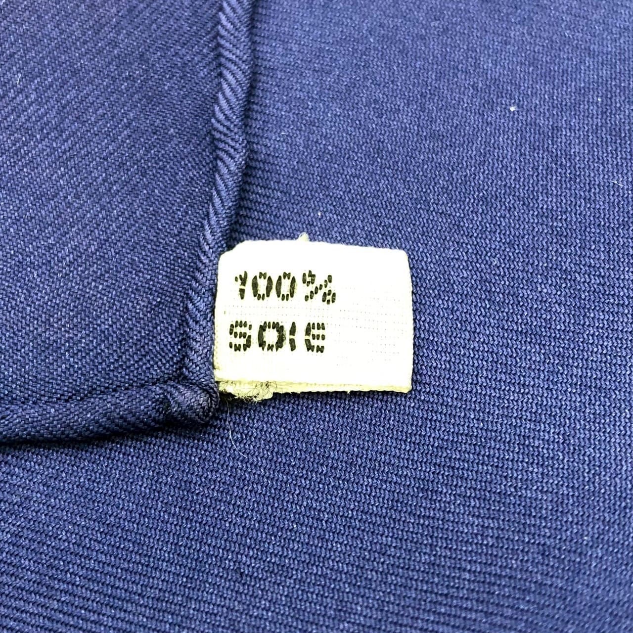 HERMES Carre 90 SPRINGS Scarf, Silk, Navy, Women's, Vintage