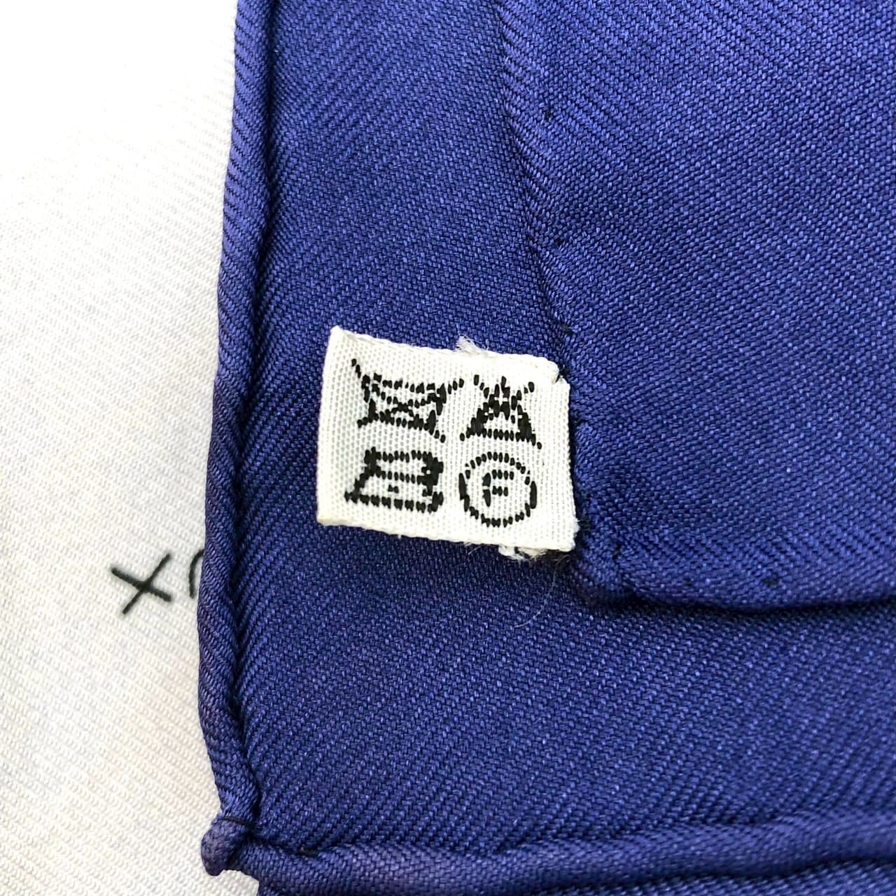 HERMES Carre 90 SPRINGS Scarf, Silk, Navy, Women's, Vintage