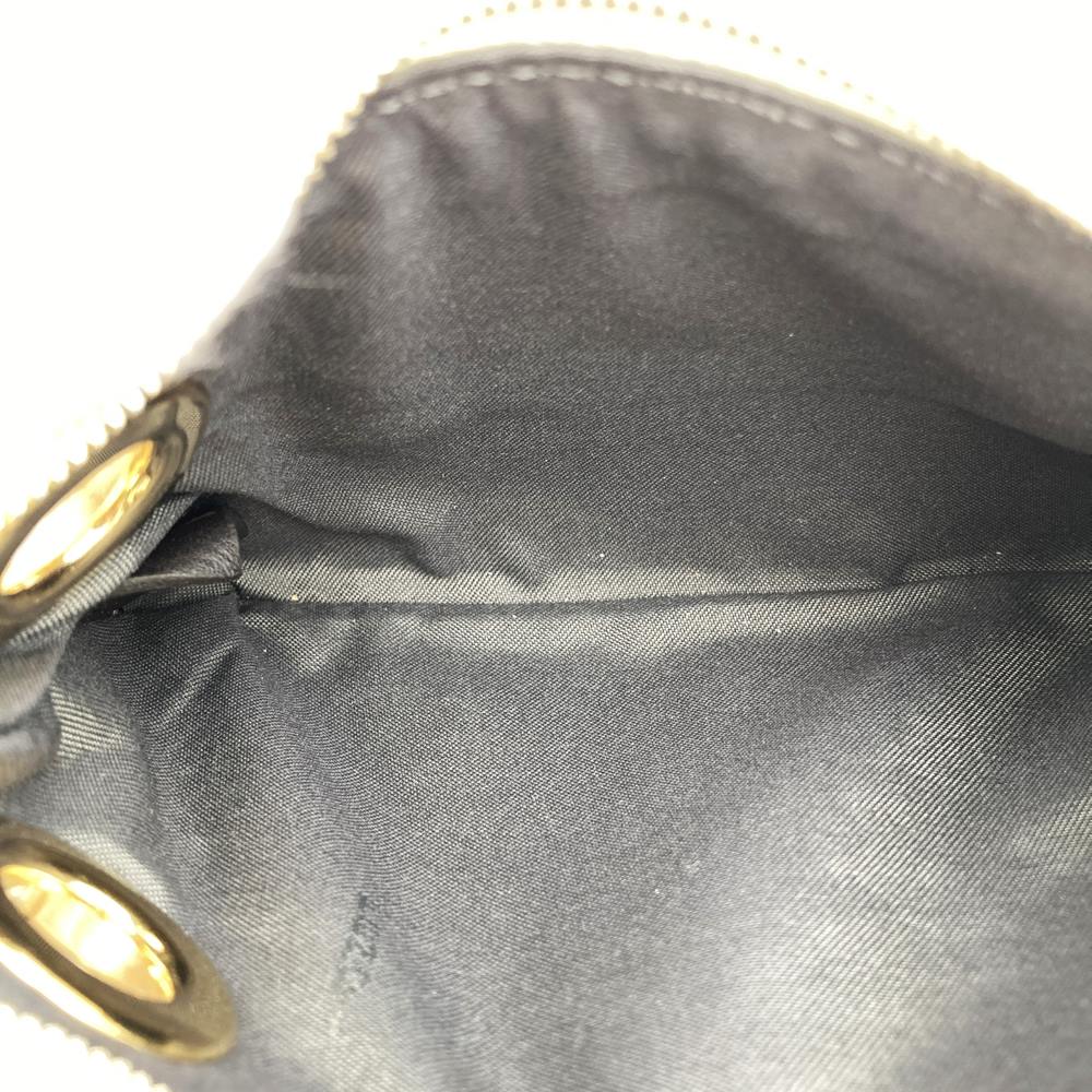 FENDI Triplet 8BS001A1FS 3-Pouch Leather Clutch Bag with Flowers in White/Red/Brown, Women's