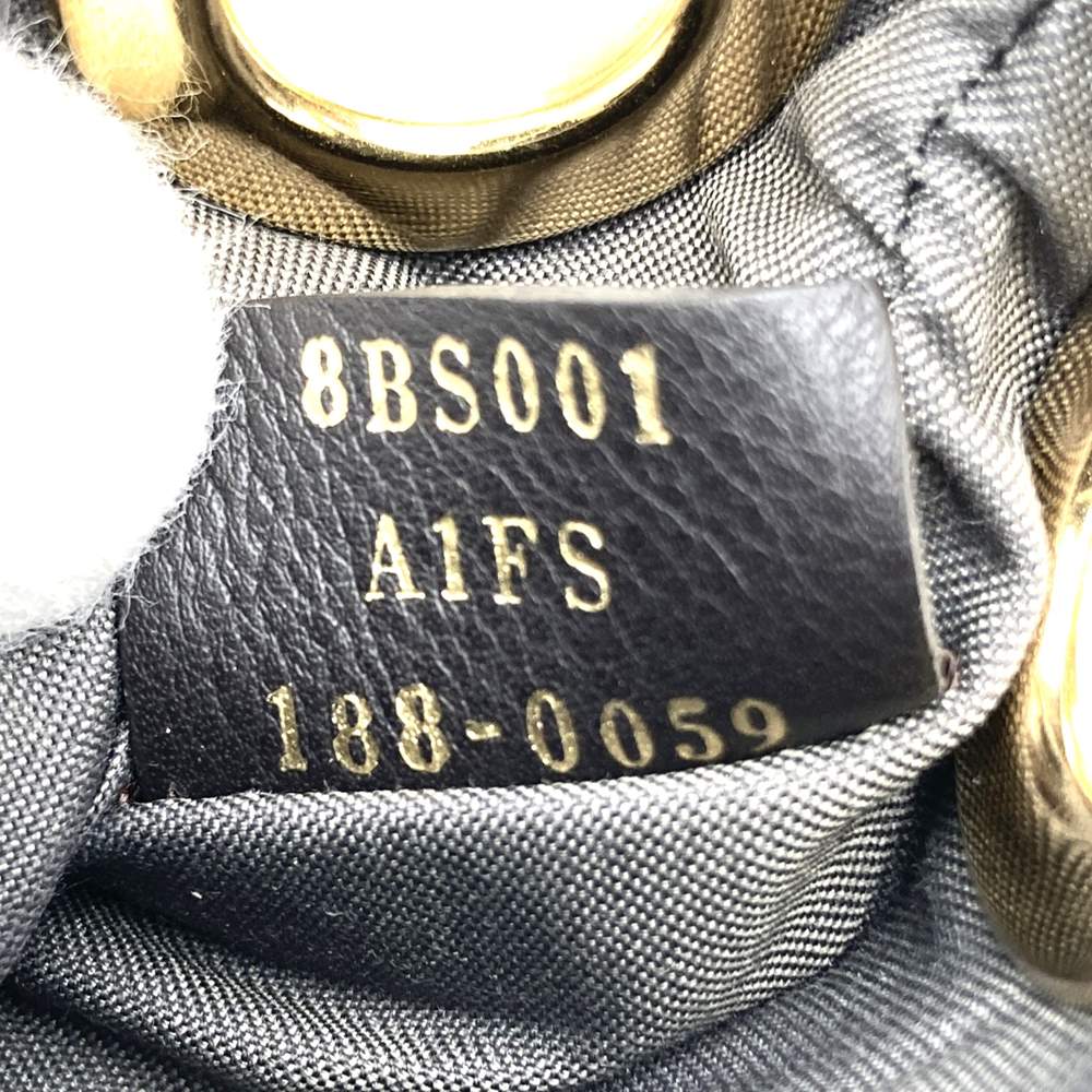 FENDI Triplet 8BS001A1FS 3-Pouch Leather Clutch Bag with Flowers in White/Red/Brown, Women's