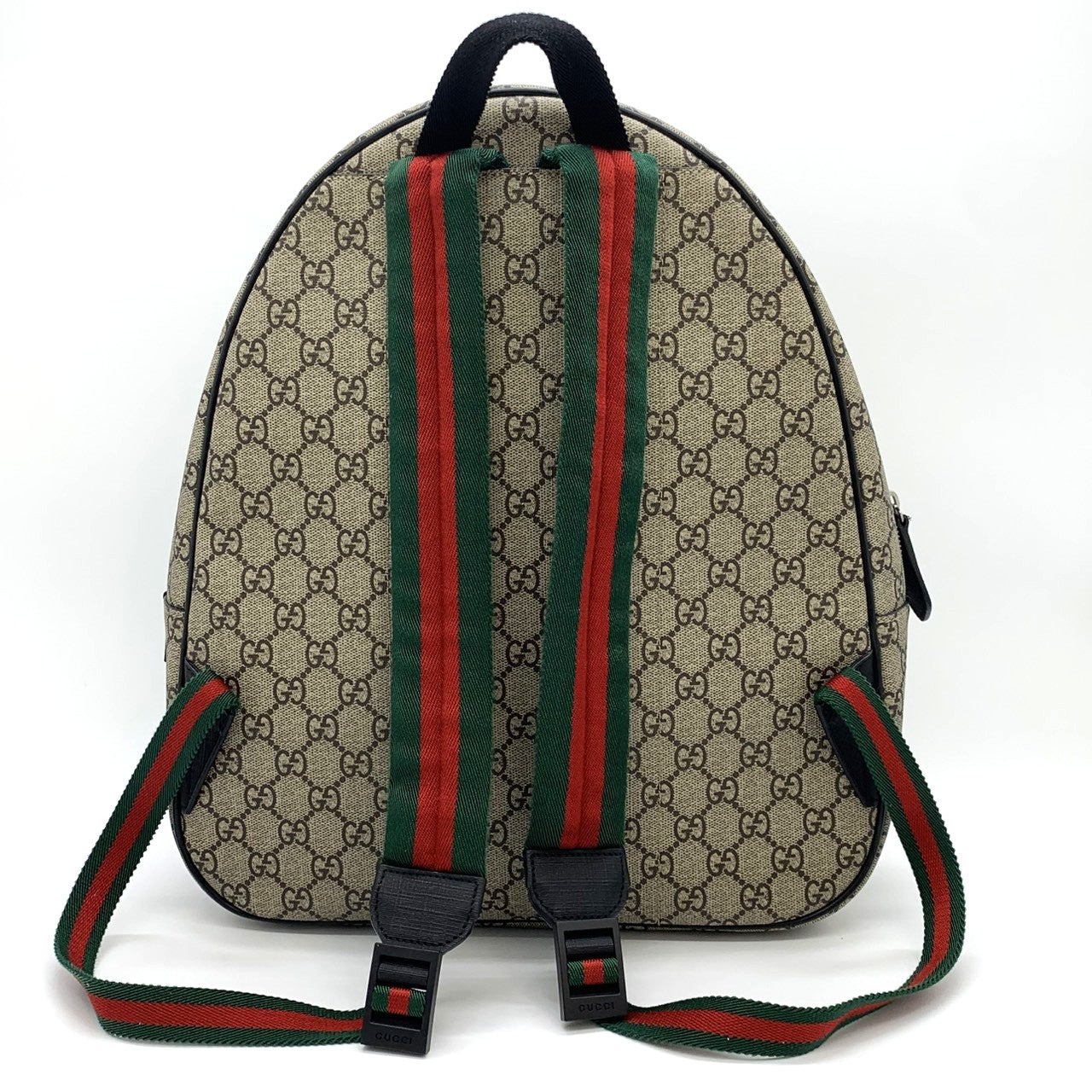 GUCCI 433578 Children's Punky Friend Backpack/Daypack in GG Supreme Canvas with Sherry Line in Brown, for Men, Women, and Kids