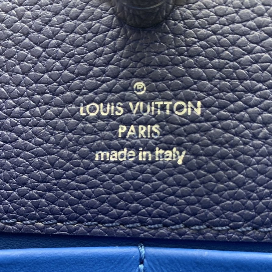 LOUIS VUITTON Astrid M54373 Shoulder Bag 2-way Handbag Leather Navy/Blue Women's Fashion