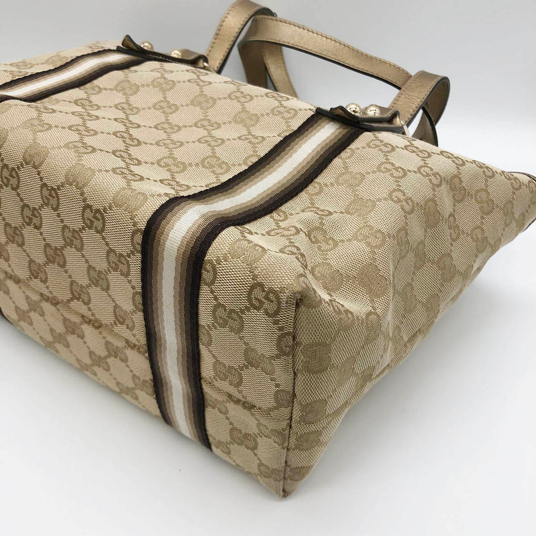 Gucci 137396 Totes GG Canvas Beige
