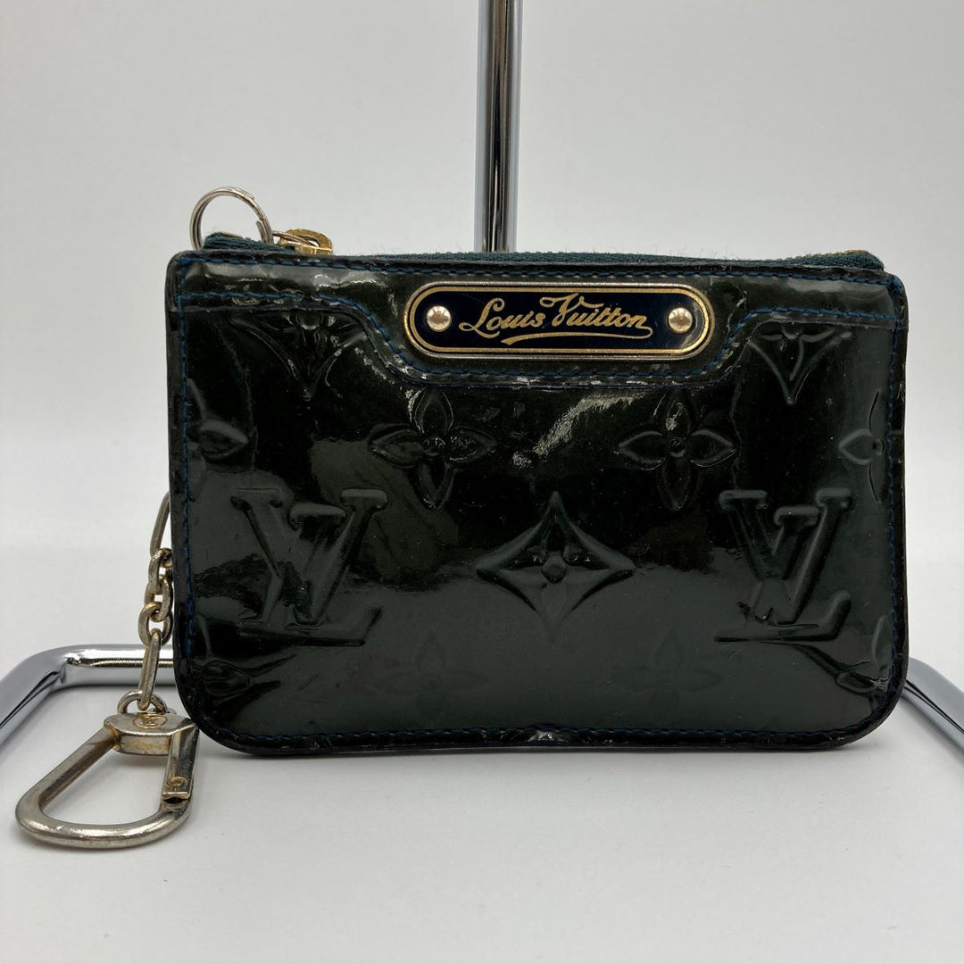 Louis Vuitton M93665 Pochette Cles Change purse Vernis Green