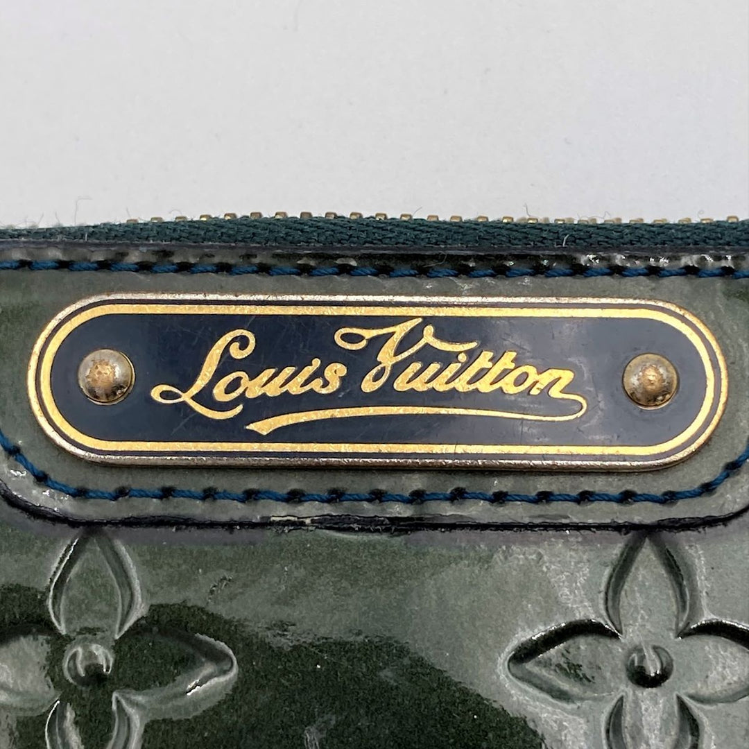 Louis Vuitton M93665 Pochette Cles Change purse Vernis Green