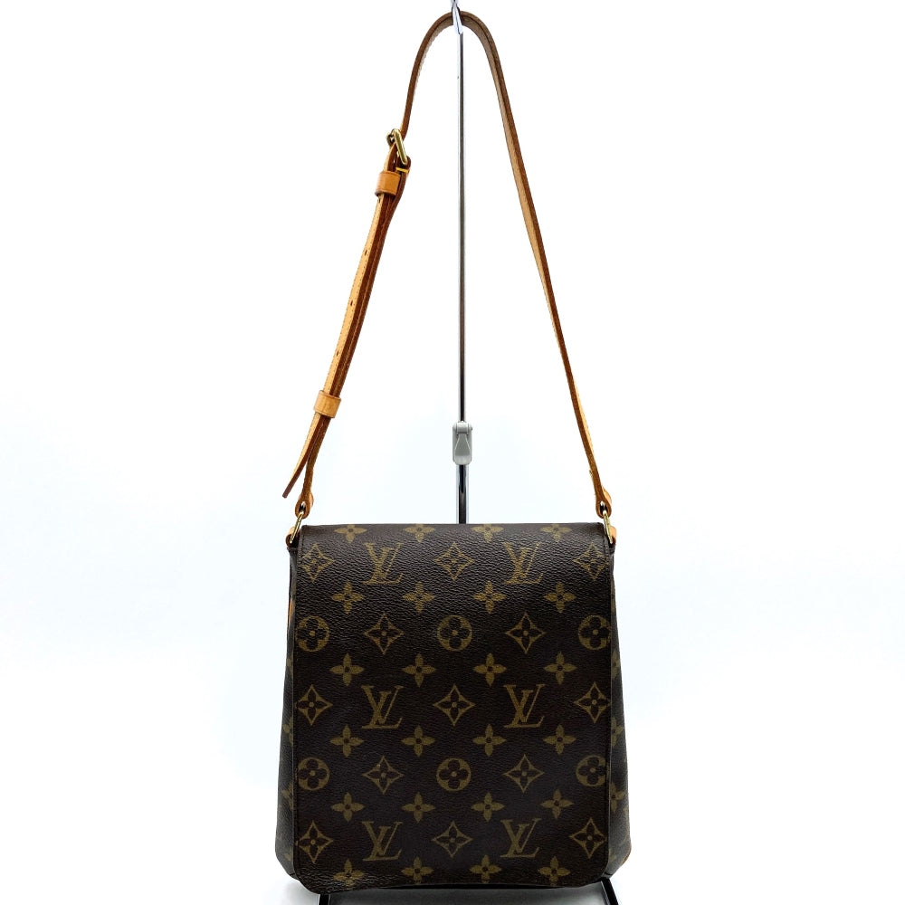 LOUIS VUITTON M51258 Musette Salsa Short Shoulder Bag in Brown Monogram Canvas, Women's, Used