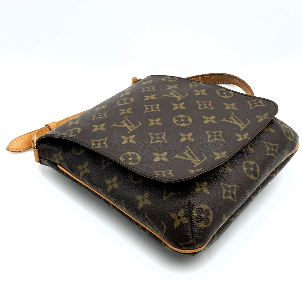 LOUIS VUITTON M51258 Musette Salsa Short Shoulder Bag in Brown Monogram Canvas, Women's, Used