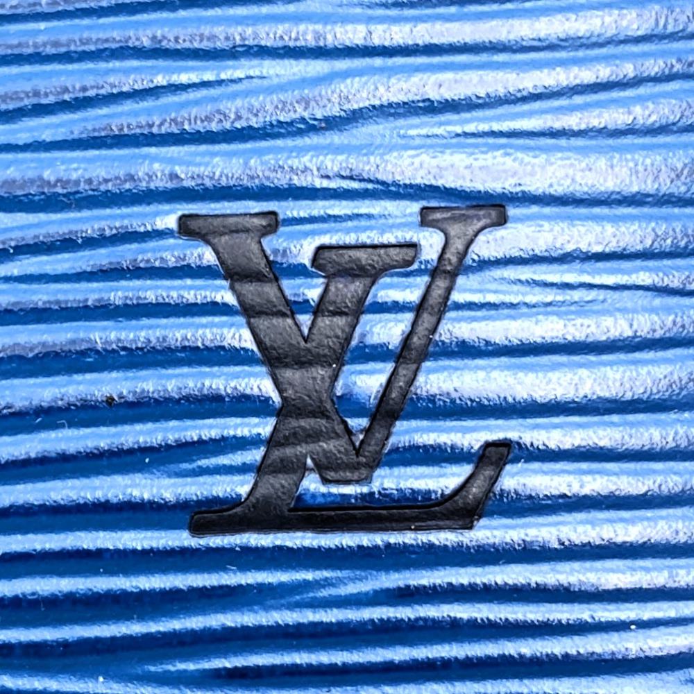 LOUIS VUITTON Louis Vuitton Portefeuille Sarah Long Wallet in Epi Leather, Blue, M63572, Women's and Men's Fashion