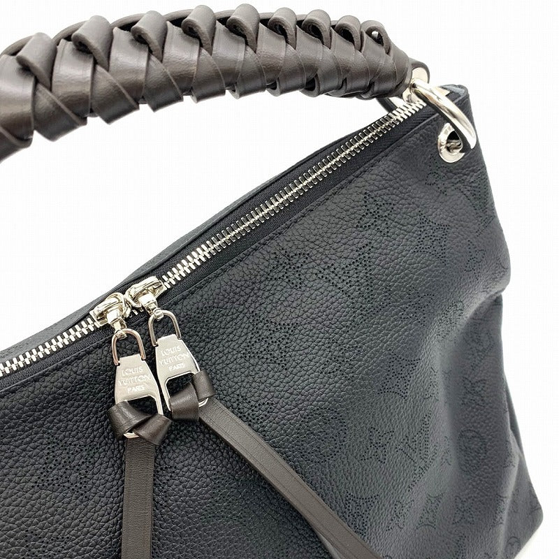 Excellent condition LOUIS VUITTON Beauvure Hobo M56073 2-way Shoulder Bag/Handbag Monogram Mahina Black Women's PRE-OWNED