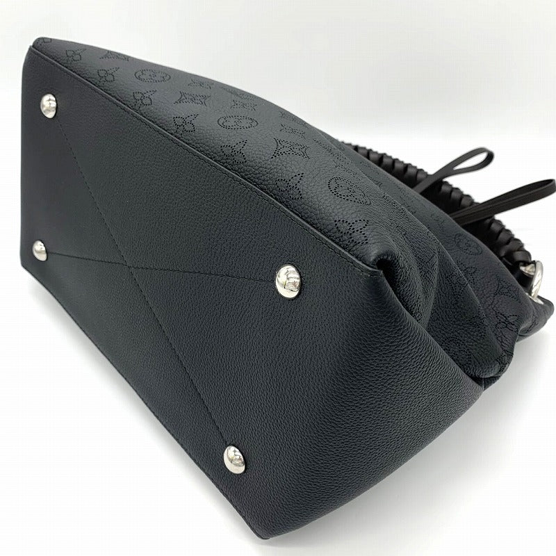 Excellent condition LOUIS VUITTON Beauvure Hobo M56073 2-way Shoulder Bag/Handbag Monogram Mahina Black Women's PRE-OWNED