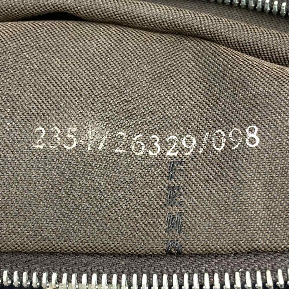 FENDI handbag tote bag denim leather navy women's men's fashion